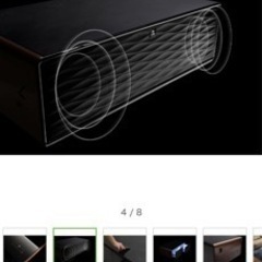 SMART TABLE（スマートテーブル） LOOZER（ルーザー） BLACK STB135 [幅46cm /2ドア /引き出しタイプ /135L の画像