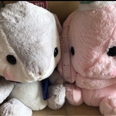 ぽてうさロッピー　ぬいぐるみ