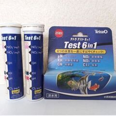 テトラ テトラ テスト6in1試験紙 観賞魚用品の画像