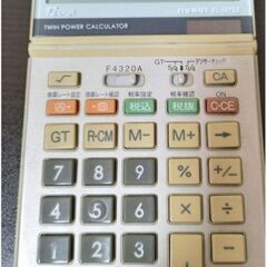 SHARP 電卓　EL-N732Kの画像