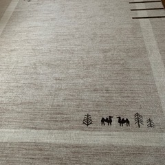 【大幅値下げ！！】オールドギャベ　ラグ　絨毯　手織り　手紡ぎ　ウールの画像