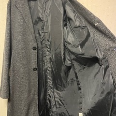 チェスターコート　グレーの画像