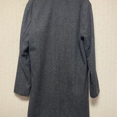 チェスターコート　グレーの画像