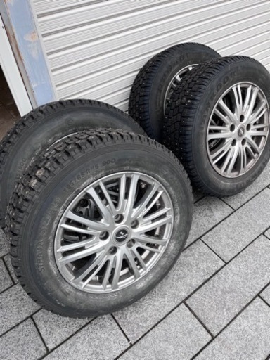 ［決まりました］スパイクタイヤ、ホイールセット