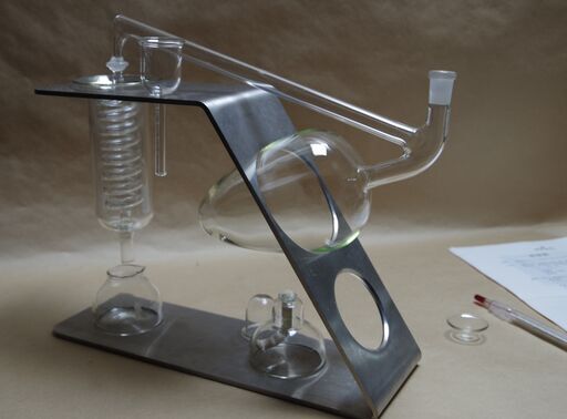 蒸留器　ステンレス・ガラス　Ark Corp　純水　蒸留酒