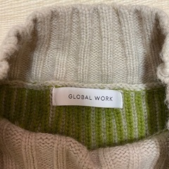 グローバルワーク　ニットの画像
