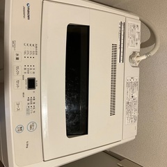 洗濯機(1人暮らしサイズ、3年ほど使用)の画像