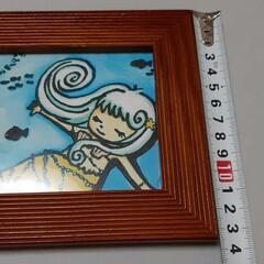 絵画　人魚　おしゃれ　(額縁付き)の画像