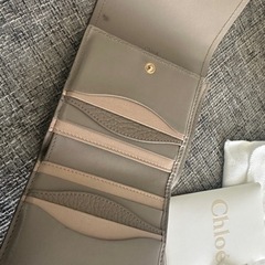 （他サイトで決まりました！）クロエ財布　ABY  アビー　モッティグレー　使用期間半年の画像