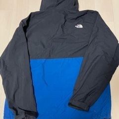 【週末限定セール】THE NORTH FACE / コンパクトジャケット /ブラック×ブルー/ Lサイズの画像
