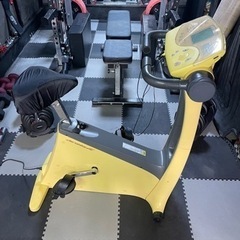 【静音】エアロバイクCOMBI ai バタフライイエロー