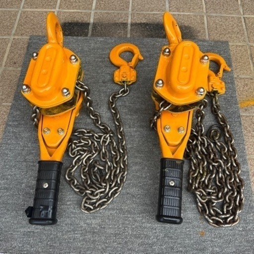 KITO製　レバーブロック0.8ｔ　2丁