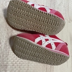 お話し中　アシックス子供靴　13cmの画像