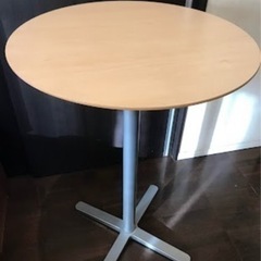 【受付は1/10まで】IKEA カフェテーブルセット(テーブルとチェア2脚)の画像