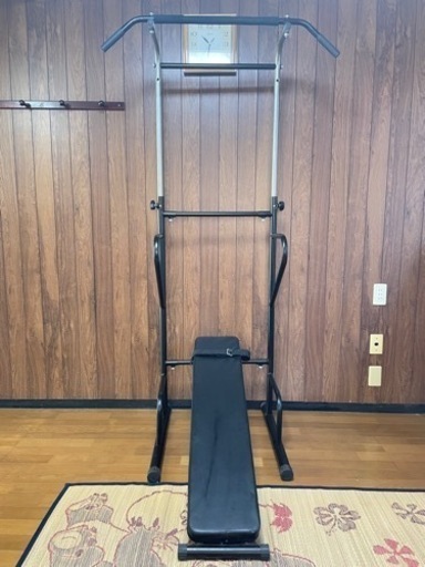 【決まりました】懸垂台、腹筋トレーニング、背筋台、腕立て
