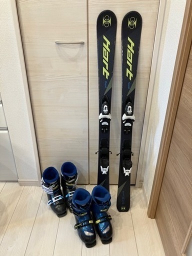 スキー板ブーツセット　120 こども