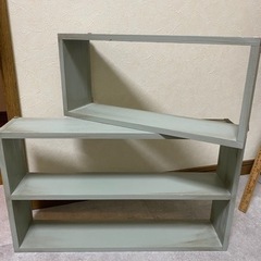 壁掛けシェルフ 棚 2こセット