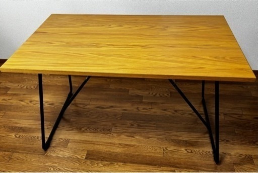 無印良品 折りたたみテーブル・幅１２０ｃｍ・オーク材