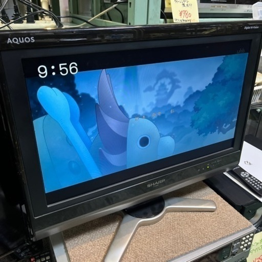 ☆激安☆現状品☆SHARP 20インチ液晶テレビ　2009年製　リモコンなし