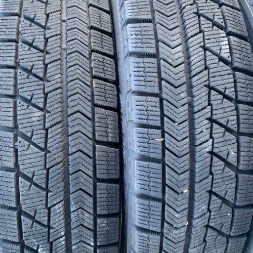 軽自動車 スタッドレスタイヤ 2シーズン使用 値下げ 155/65R14・軽自動車用スタッドレスタイヤ軽四全般に冬タイヤ4本セット 