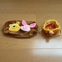 プーさんのテッシュカバー　小物入れ