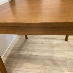 ※キャンセル待ちのみ受付中※15日までの引き取りで無料！定価約3万！ニトリダイニングテーブル　引き出し付きの画像