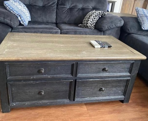 コーヒーテーブルとサイドテーブルセット