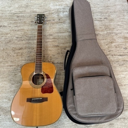 中古　アコースティックギター　s.yairi ソフトケース付き