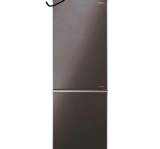 程度Aクラス　HITACHI 日立 275L 2ドア  冷凍冷蔵庫 R-BF28JA(K)  ブラックエクボ有り　 2019年製