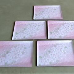 お菓子皿 トレー  桜柄