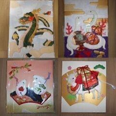 【ハンドメイド】押絵・きめこみパッチワーク(全7種)