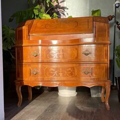 アンティーク家具　イタリア製　ライティングビューロ