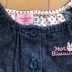 HOTBISCUITS ワンピース　＆　靴下　セットの画像