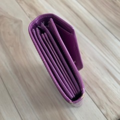 レディース 長財布 パープルの画像