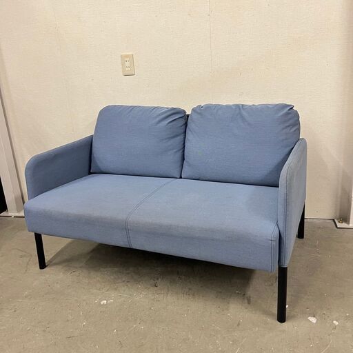 14512 IKEA 2人掛けソファ GLOSTAD グロスタード ◇大阪市内・東大阪市