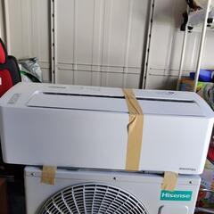 使用期間4ヶ月！ハイセンス10畳用の画像