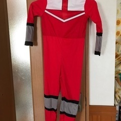 ハロウィン　変身衣装 レッドレンジャー