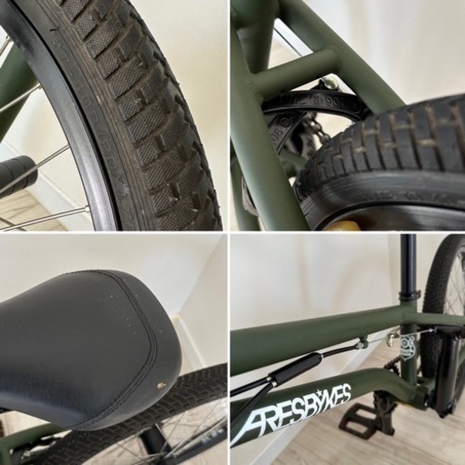 ARESBIKES】BMX ASHURA フラットランド 20インチ