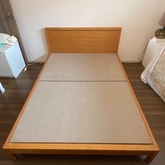 Francfranc購入ダブルベッド