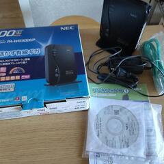 NEC　Wifiルーターの画像