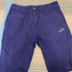【ブランド品】Mサイズ　Tommyとchampionのハーフパンツの画像