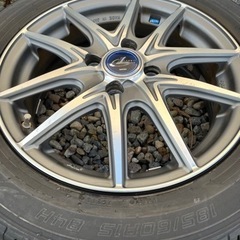 夏タイヤ&ホイールセット185/60 R15の画像