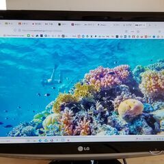 LG 22インチワイド液晶モニター W2252TQT●コンピューター モニター1680x1050の画像