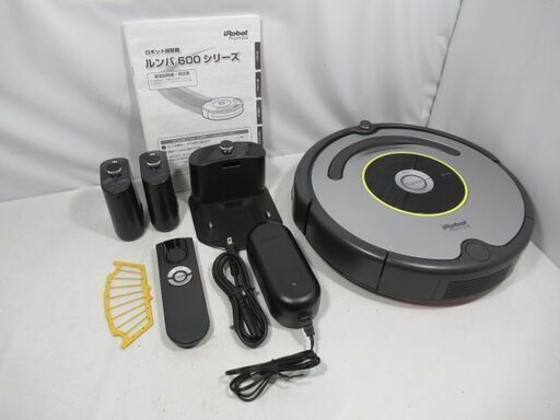 1ヶ月保証/ロボット掃除機/アイロボット/iRobot/自動掃除/ルンバ/ROOMBA/630/中古品/JKN6284/