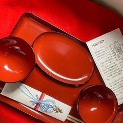大阪天満宮　百日お食い初め膳セットの画像