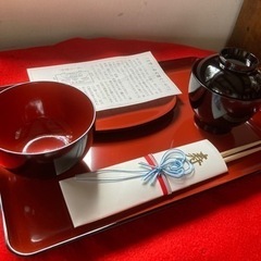 大阪天満宮　百日お食い初め膳セットの画像