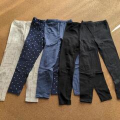 ユニクロレギンス130cm5枚セット