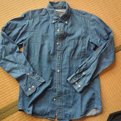 GUデニムシャツ　M