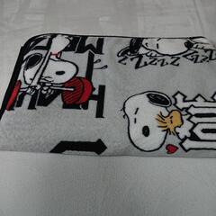 (決まりました)スヌーピー ハーフケット 毛布 ブランケット