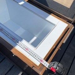 木製　クーラーボックスの画像